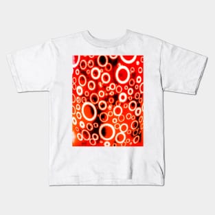 Red Bubbles Kids T-Shirt